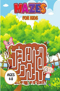 Mazes for kids, Ages 48 : Amazing SPACE Maze Activity Book | Age 46 | Many rockets, astronauts | Workbook for Games, Puzzles, 
