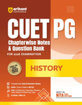 Arihant Cuet Pg 2026 History Chapterwise Notes & Question Bank | Based On Nta Test Pattern | 1500+ Exam Pattern Mcqs, Quick Revi