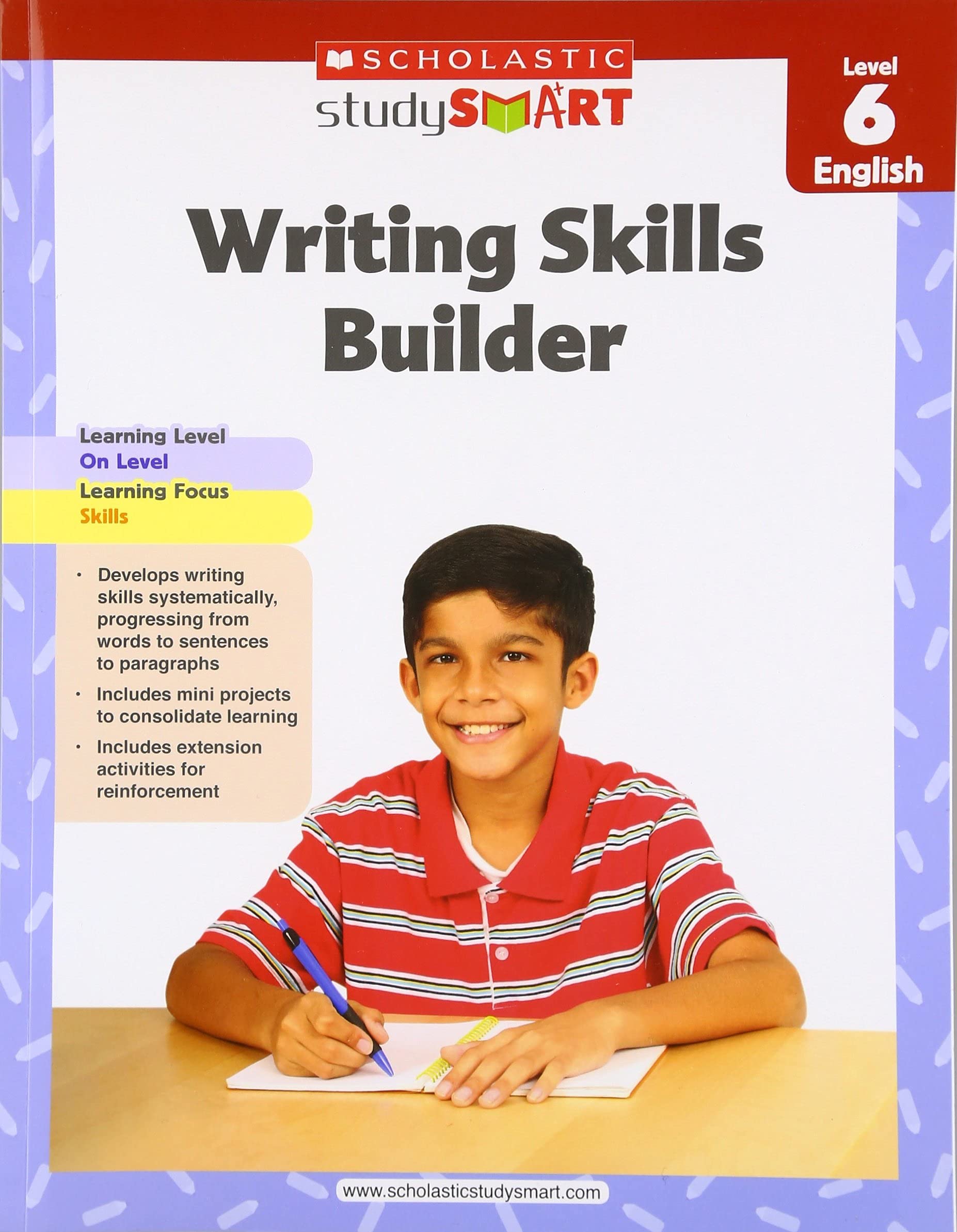 Scholastic Study Smart Writing Skills Builder Level 6 English