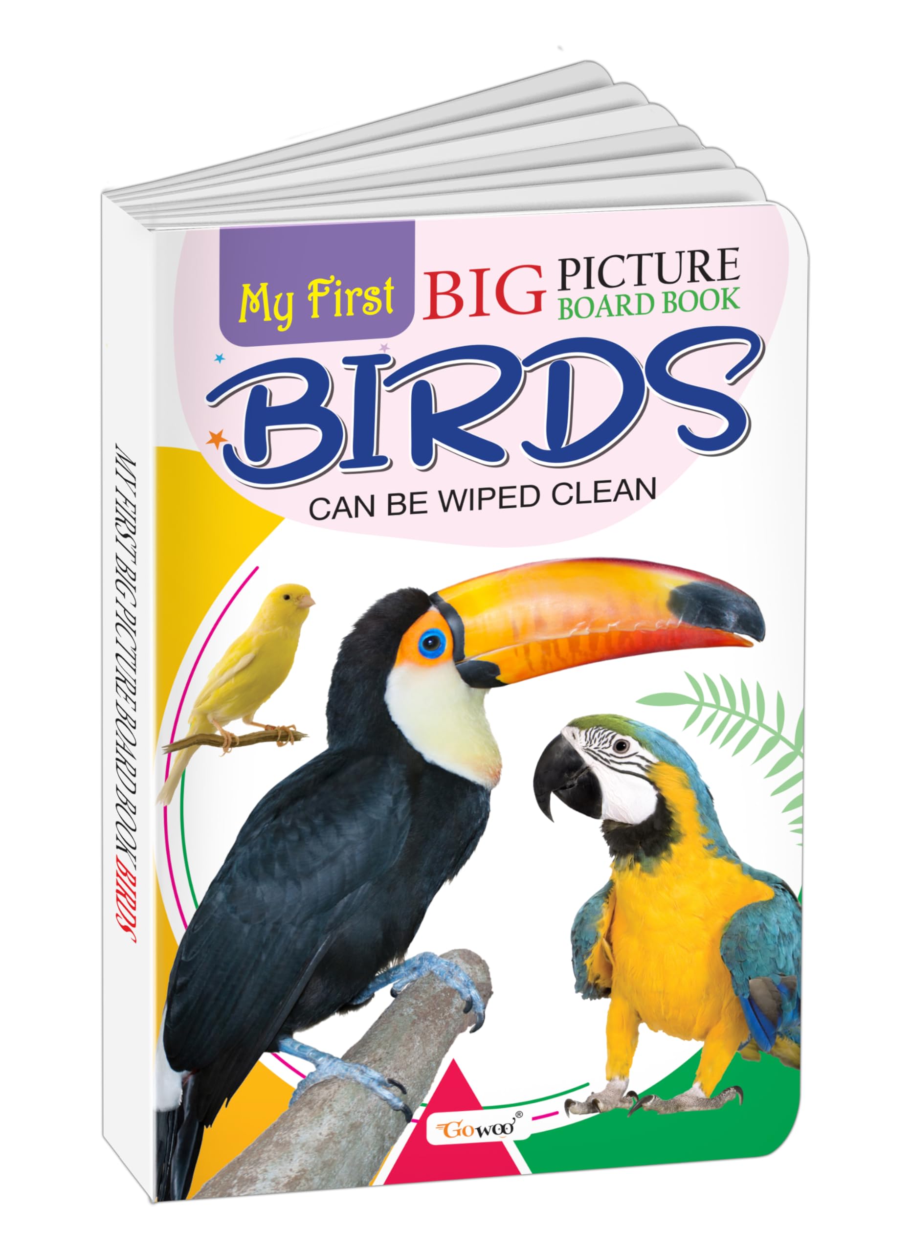 My First Big Picture Board Book Birds : Preschool learning board book, Toddler picture learning book, Educational books for youn
