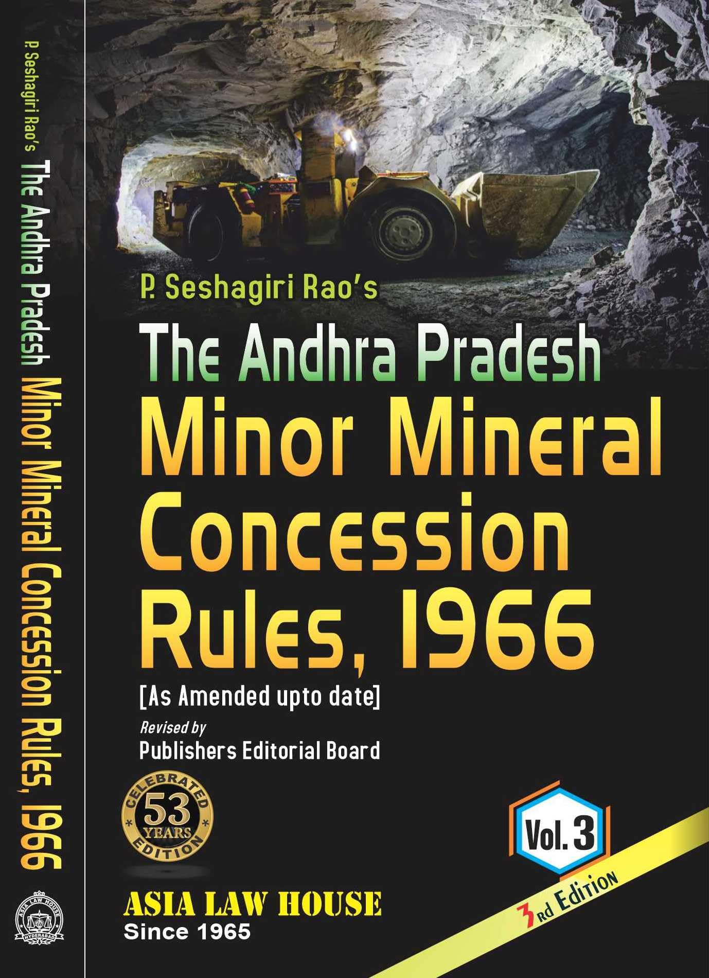 The Andhra Pradesh Minor Mineral Concession Rules, 1966  2024 [Vol. 3]