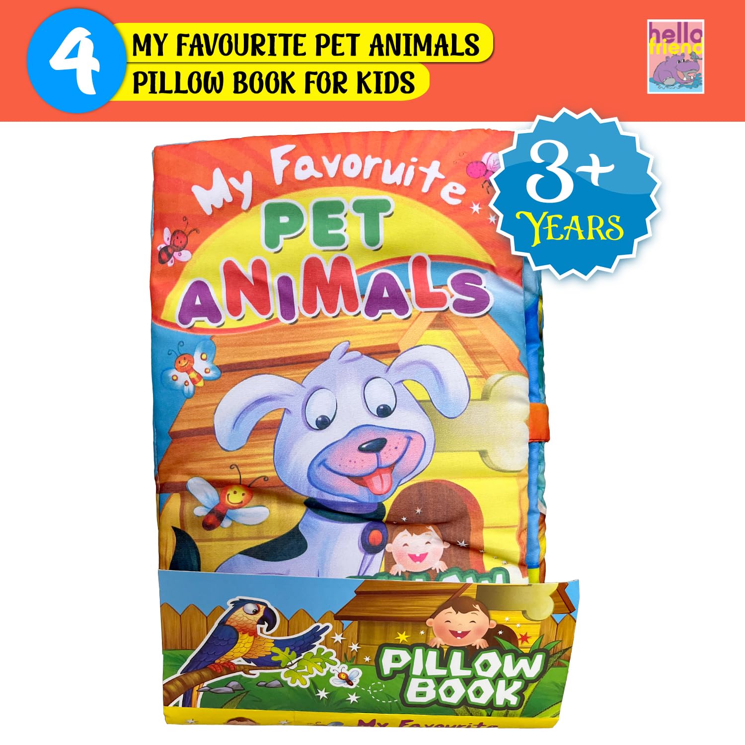 Pillow Book Pet Animal: My Favourite Pet Animals  Pillow Book