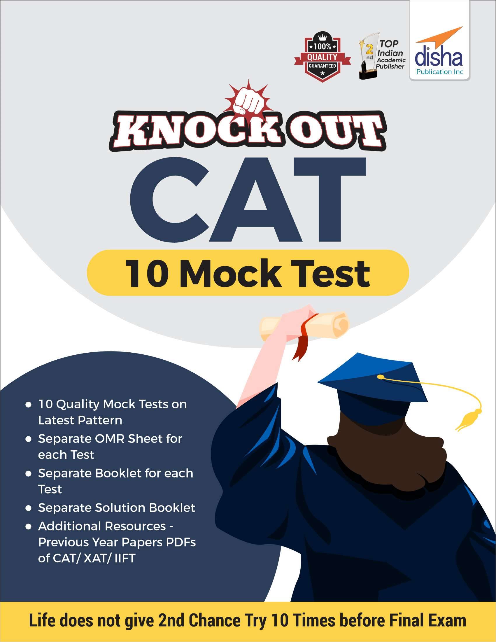 Knock Out Cat 10 Mock Test Series 2Nd Edition