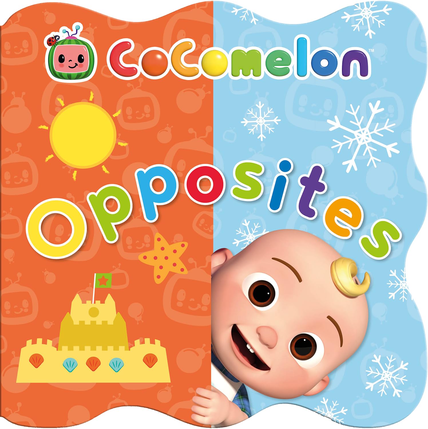 Official CoComelon: Opposites: A fun early learning board book for children aged 1, 2, 3 and 4 years old