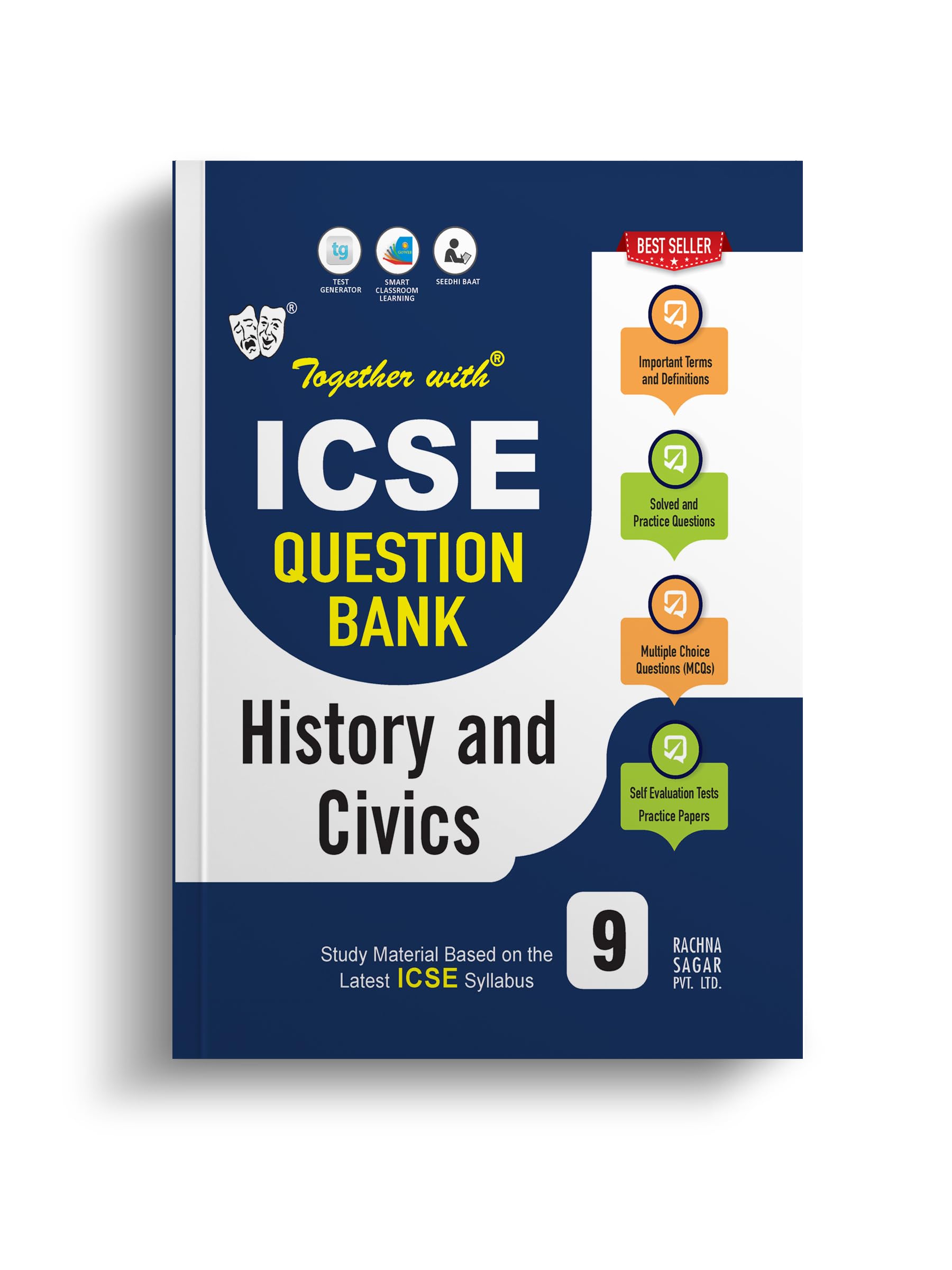 Together With ICSE Class 9 History & Civics Solved Question Bank & Practice Papers (Chapterwise & Topicwise) Exam 2023 [Paperbac