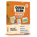 Arihant Quick Scan Cbse Class 10 Combo Social Science, Science & Mathematics | Fast Revision Notes For High Scores | Ncert Theor
