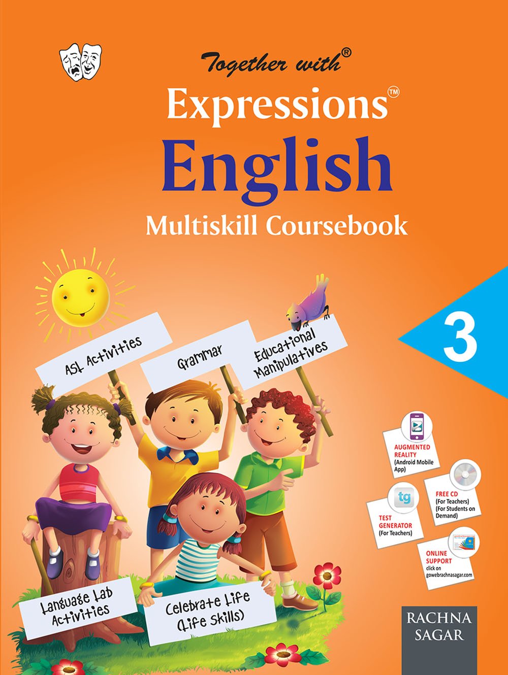 Together With ICSE Expressions English MCB (MultiSkill Coursebook) for Class 3