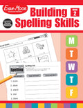 EvanMoor Building Spelling Skills, Grade 2  Homeschooling & Classroom Resource Workbook, Reproducible Worksheets, Teaching Edi