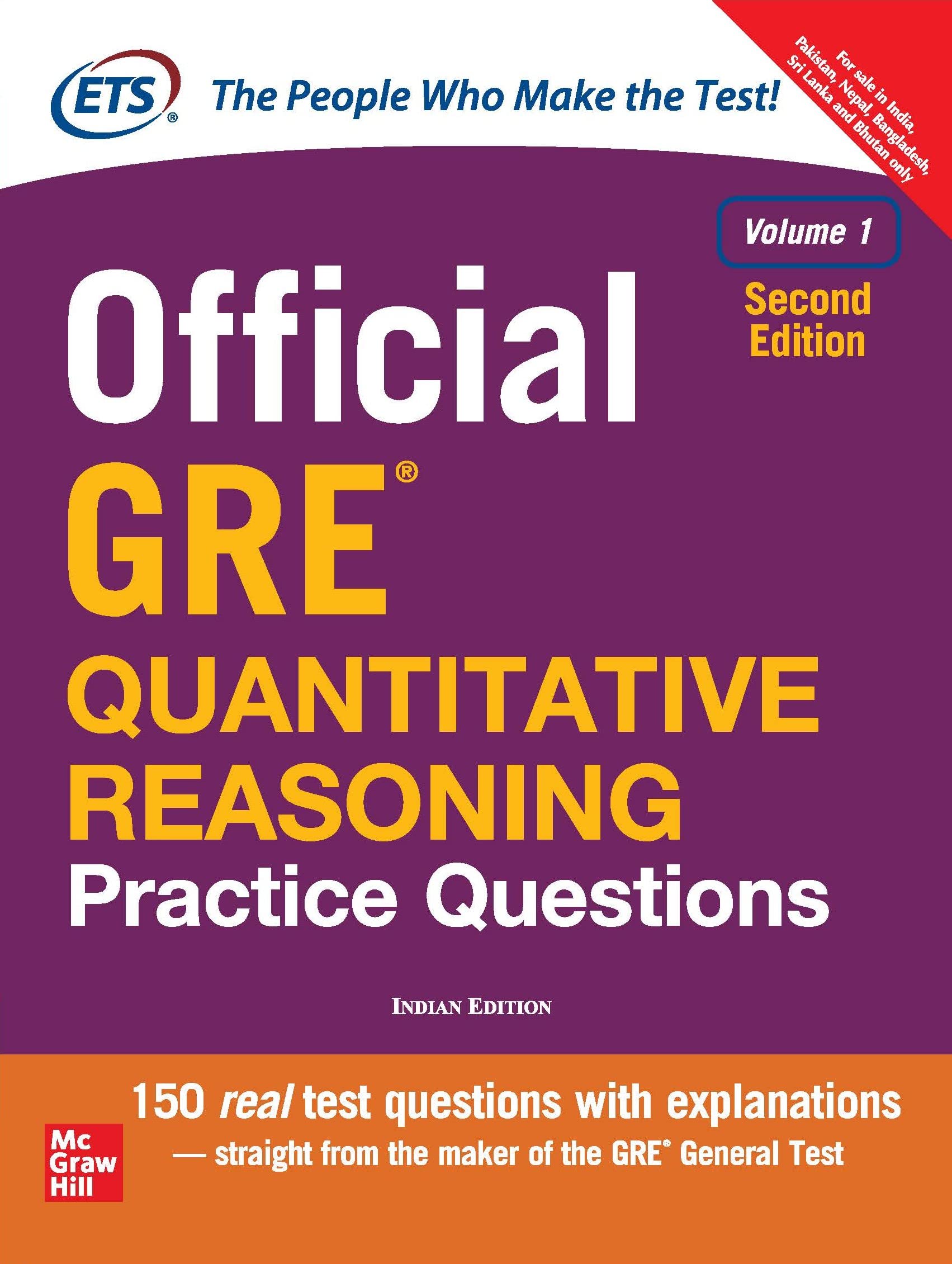 (Old Edition) Official Gre Quantitative Reasoning Practice Ques.Vol.1