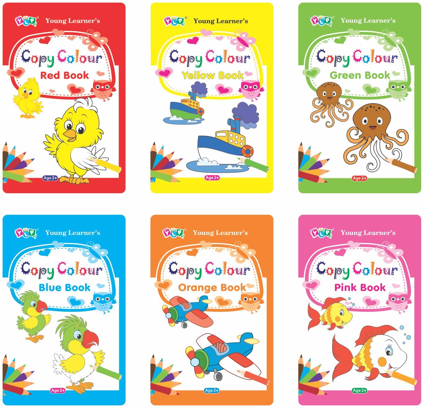Copy Colour Books (6 Titles)
