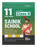 Disha 11 YearWise Aissee Class 6 All India Sainik School Entrance Exam Previous Year Solved Papers (2025  2015) With 5 Mock Te