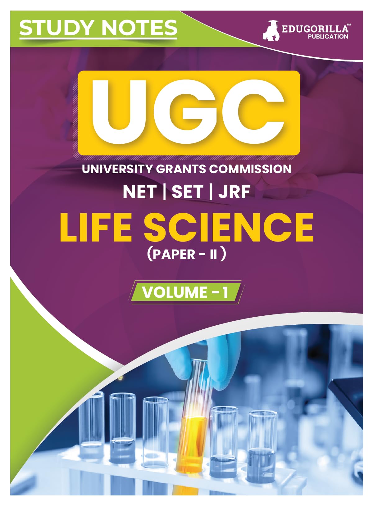 Ugc Net Paper Ii Life Science (Vol 1) TopicWise Notes (English Edition) | A Complete Preparation Study Notes With Solved Mcqs