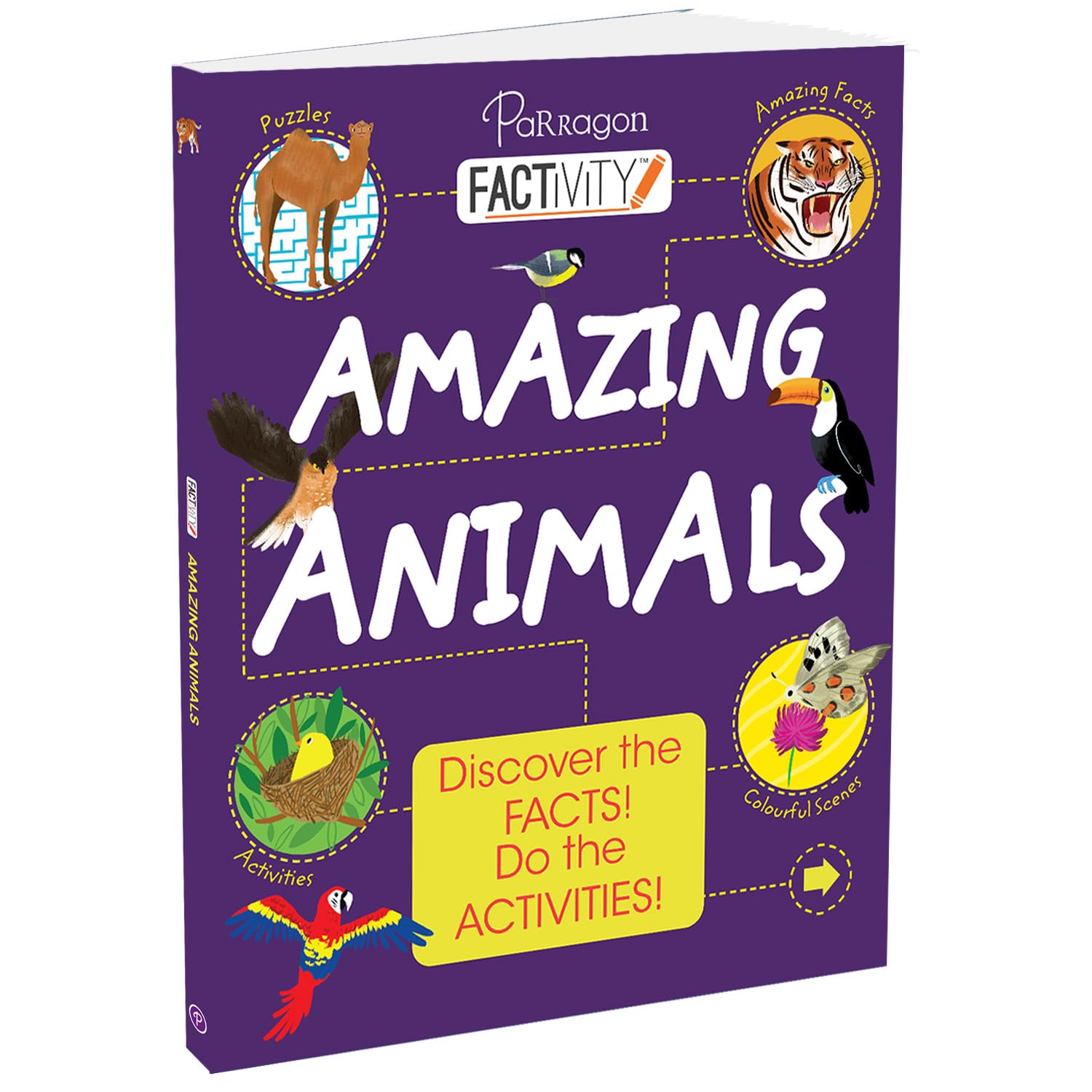 Factivity: Amazing Animals (Discover The Facts, Do The Activity) | Reference Book | Nonfiction & Activity For Ages 8+