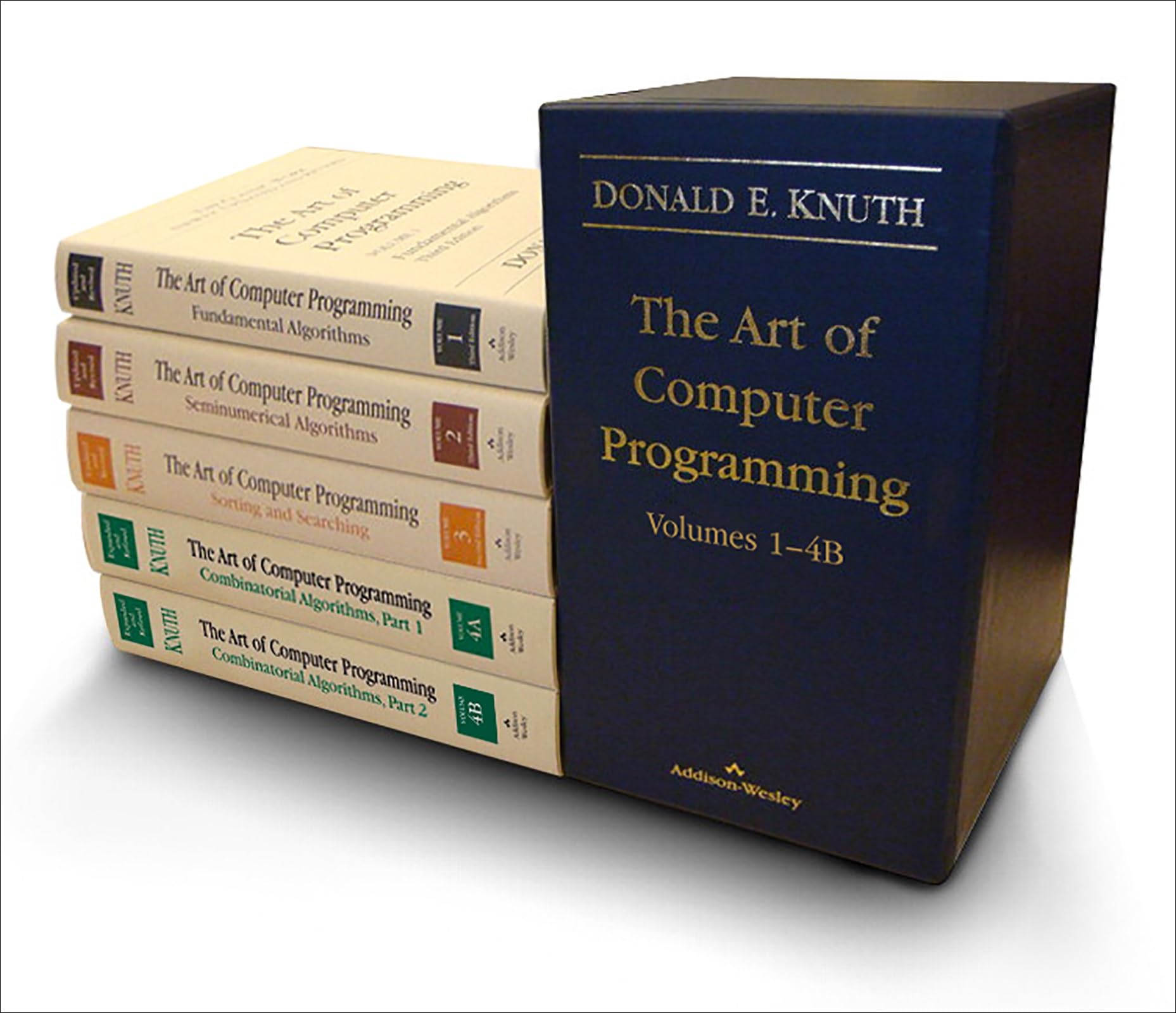 Art of Computer Programming, The, Volumes 14b, Boxed Set: Fundamental Algorithms / Seminumerical Algorithms / Sorting and Searc