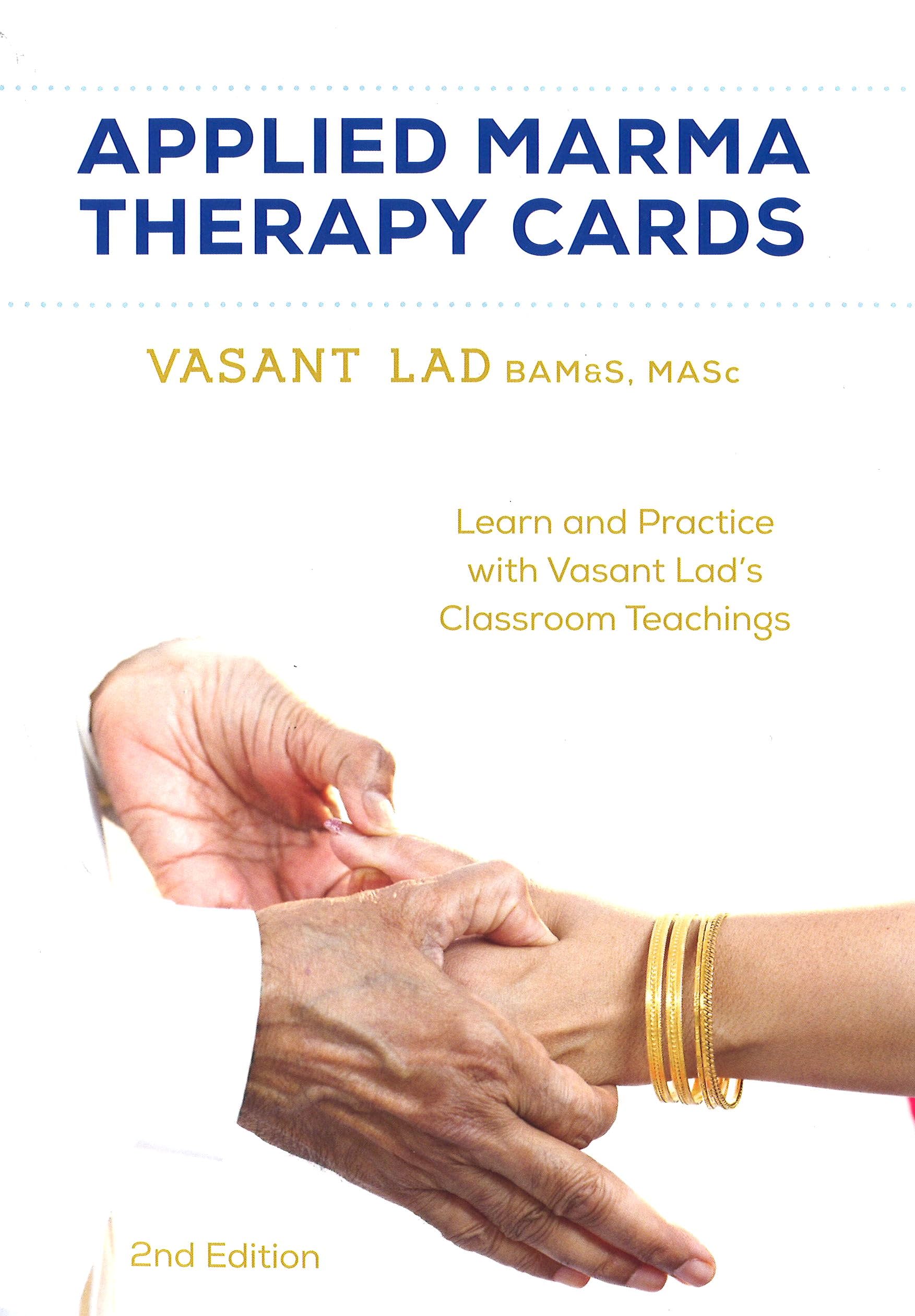 Applied Marma Therapy Cards (2nd Edition)