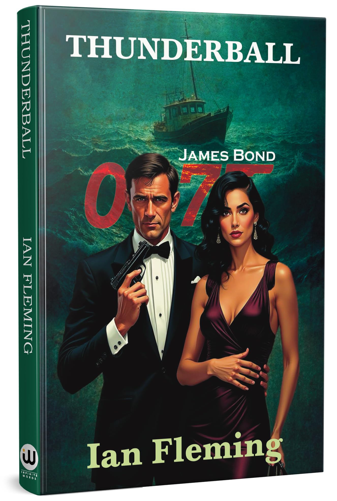 Thunderball | Ian Fleming | James Bond Book | English Novels | Fiction Thriller | Spy Detective In Story | Club Crime Classics |