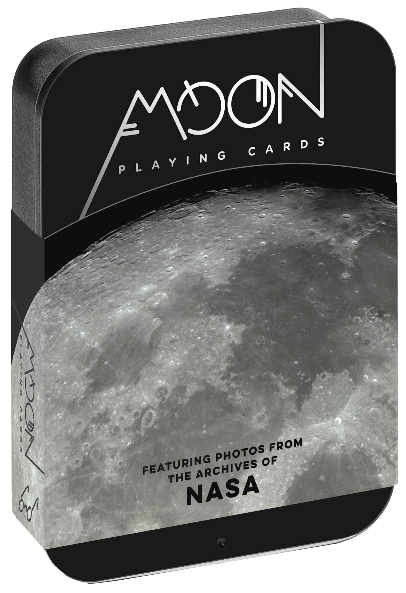 Chronicle Books Moon Playing Cards: Featuring Photos From The Archives Of Nasa (Premium Lunar Playing Cards For Kids, Ages 36+)