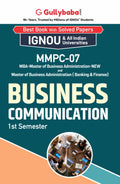 Gullybaba IGNOU MBAOM 1st Sem MMPC07 Business Communication in English