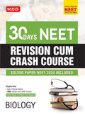 MTG 30 Days Crash Course Biology for NEET 2025 Exam  NEET Revision CumCrash Course with Unit Test & Mock Test Paper As Per NEE