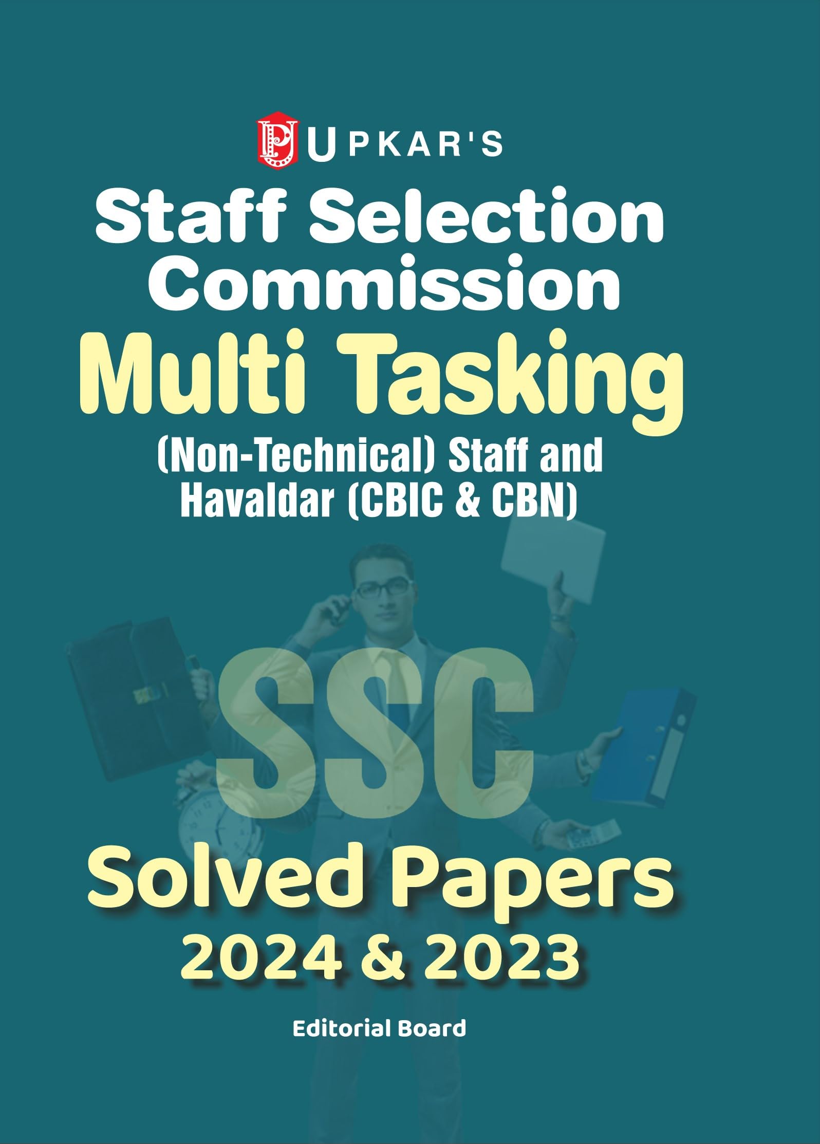 SSC MTS Multi Tasking Staff (NonTechnical) Exam Previous Year Solved Papers (2023  24) | Staff Selection Commission | PYQ