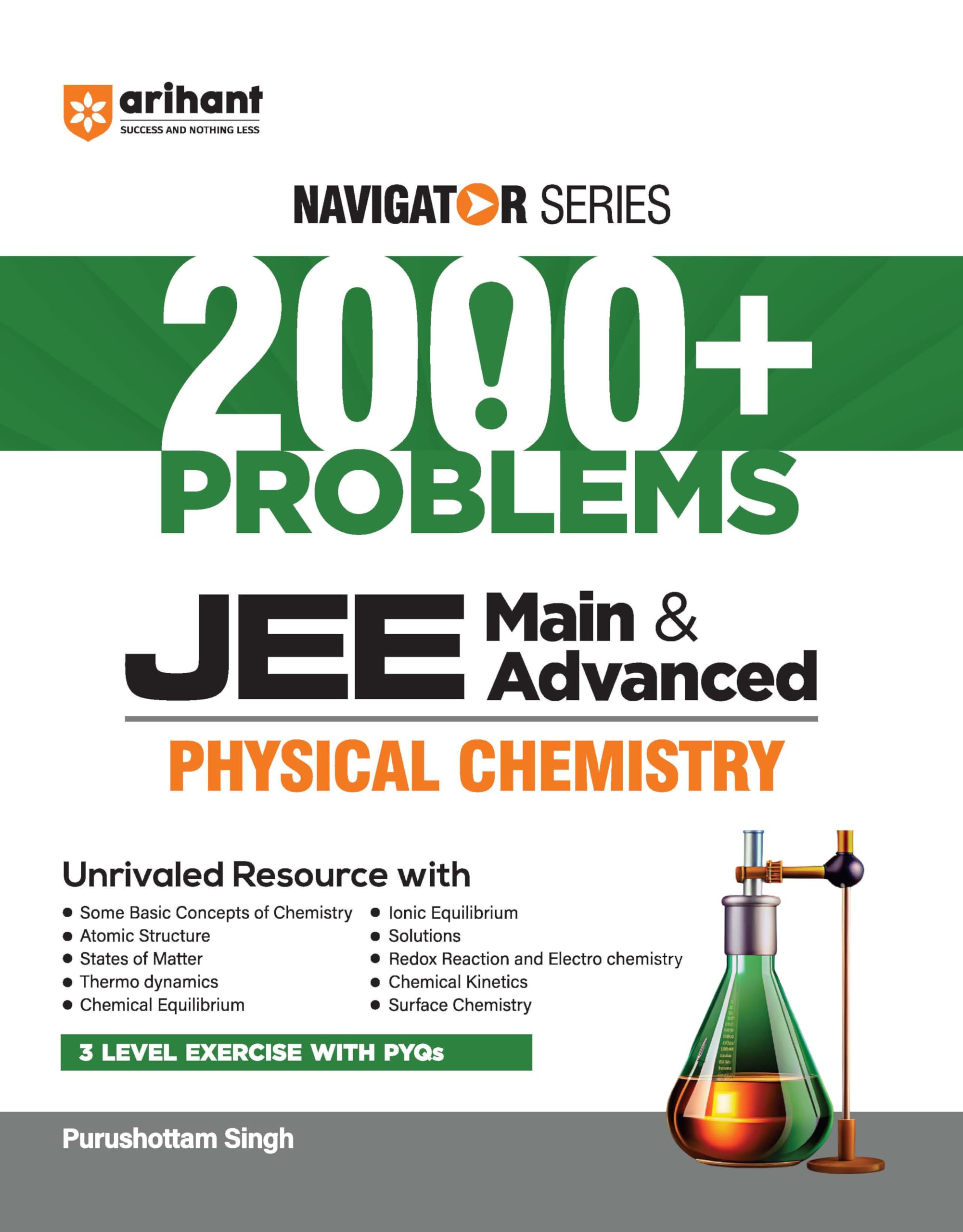 Arihant Navigator Series JEE Main & Advanced 2027  Physical Chemistry | 2000+ Problems | Thermodynamics, Chemical Equilibrium, 