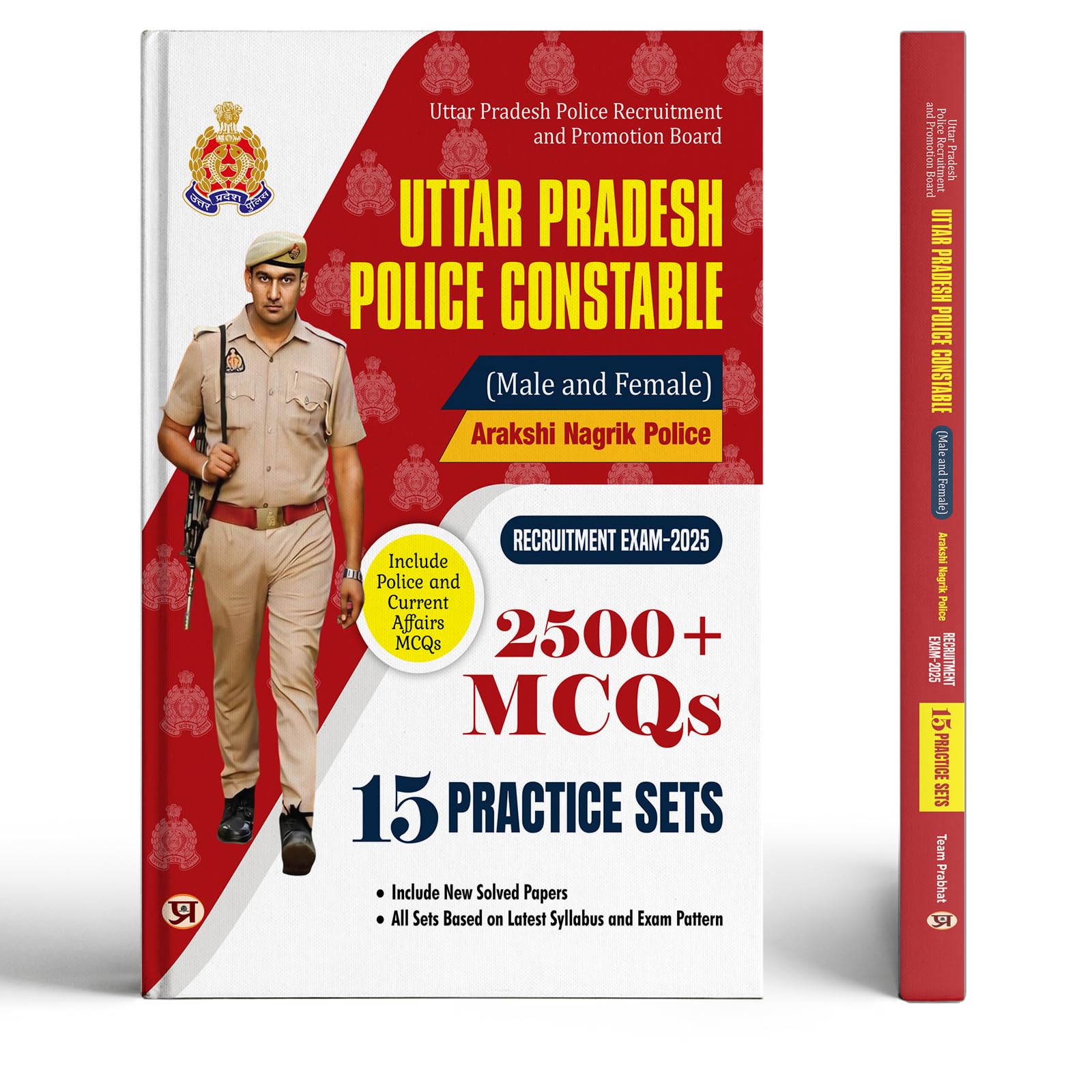 UP Police Constable 2026 Exam Book  Uttar Pradesh Police Constable Recruitment Exam 2026 For Male and Female | 2500+ MCQs 15 Pr