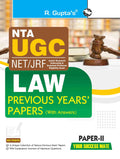 NTAUGCNET/JRF: LAW (PAPERII) Previous Years Papers (With Answers)