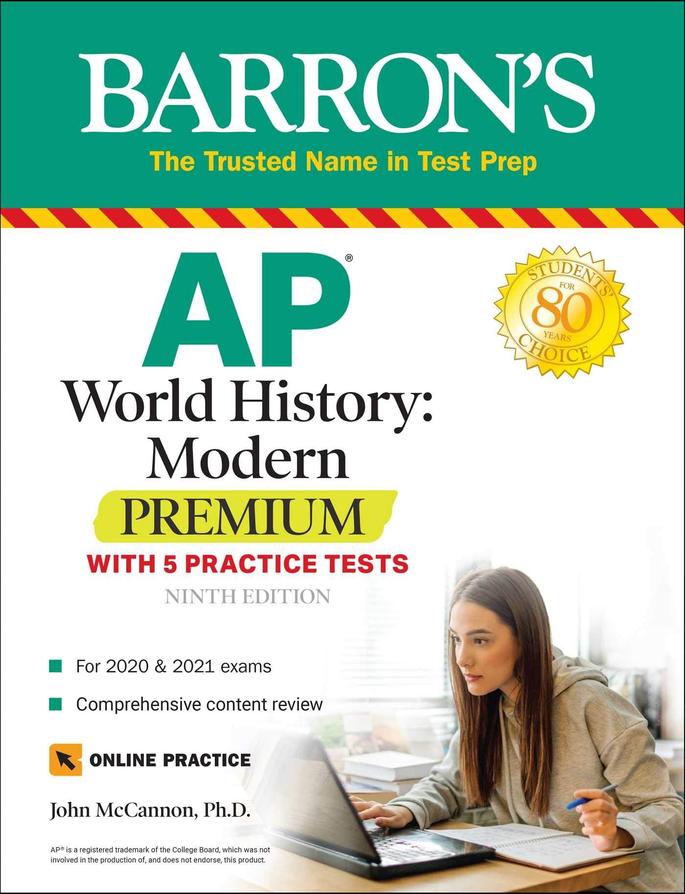 AP World History: Modern Premium: With 5 Practice Tests (Barrons AP)