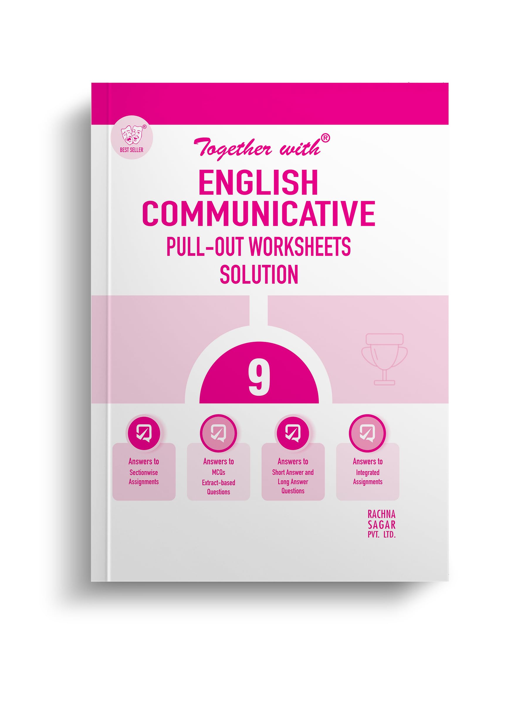 Together With CBSE Class 9 English Communicative + POW Solution Solved Question Bank & Practice Papers (Chapterwise & Topicwise)