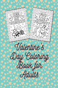 Valentines Day Coloring Book for Adults