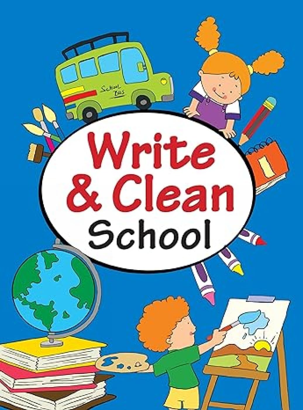 Activity Book : Write & CleanSchoolWipe and Clean Activity Book
