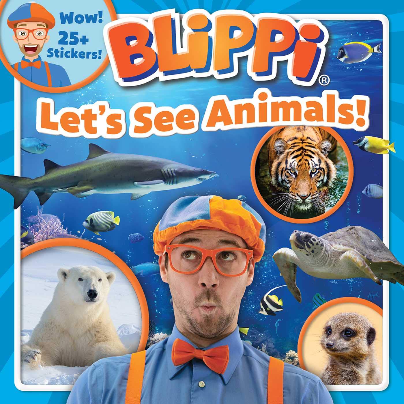 Blippi: Lets See Animals! (8x8)