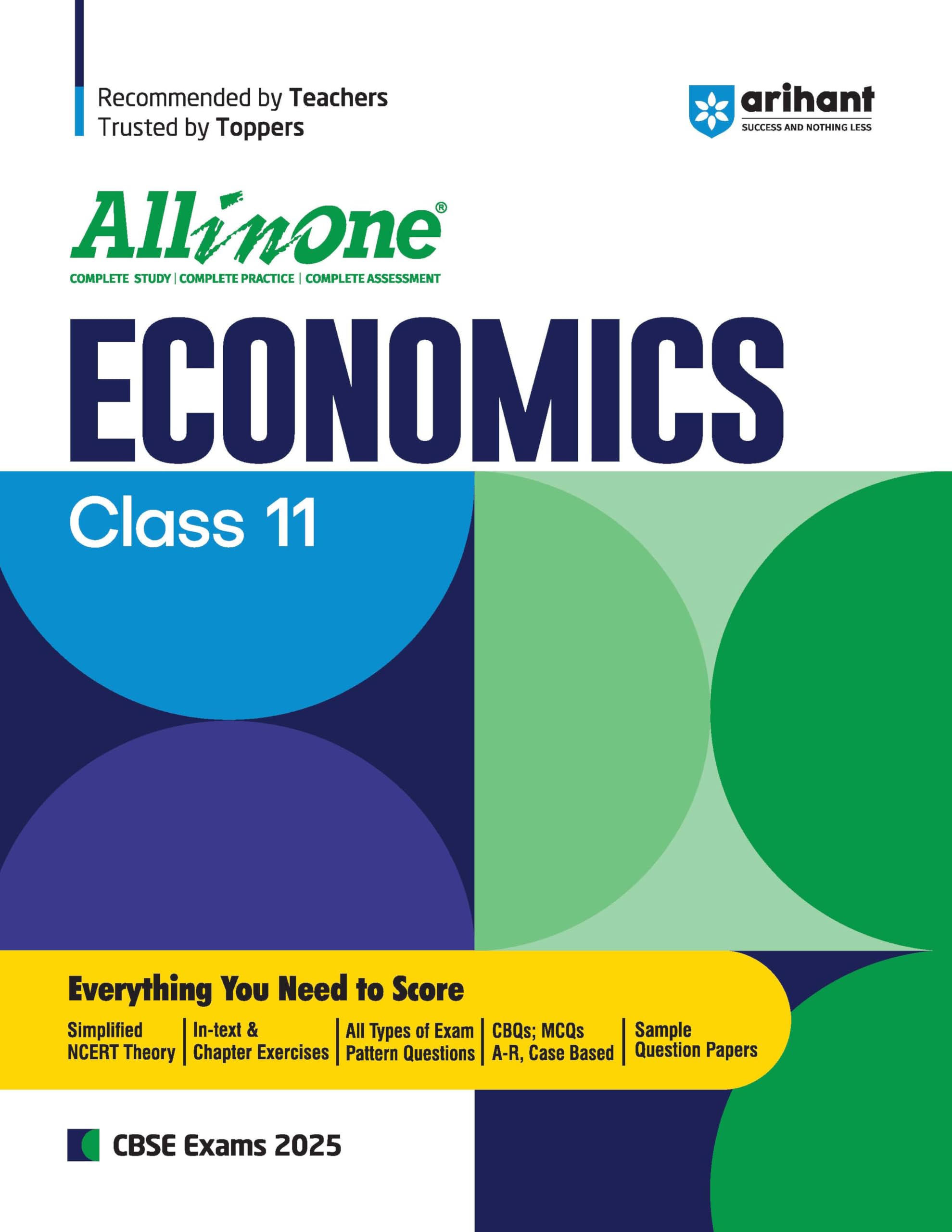 (Old Edition) All In One Economics Class 11th Based On Latest NCERT For CBSE