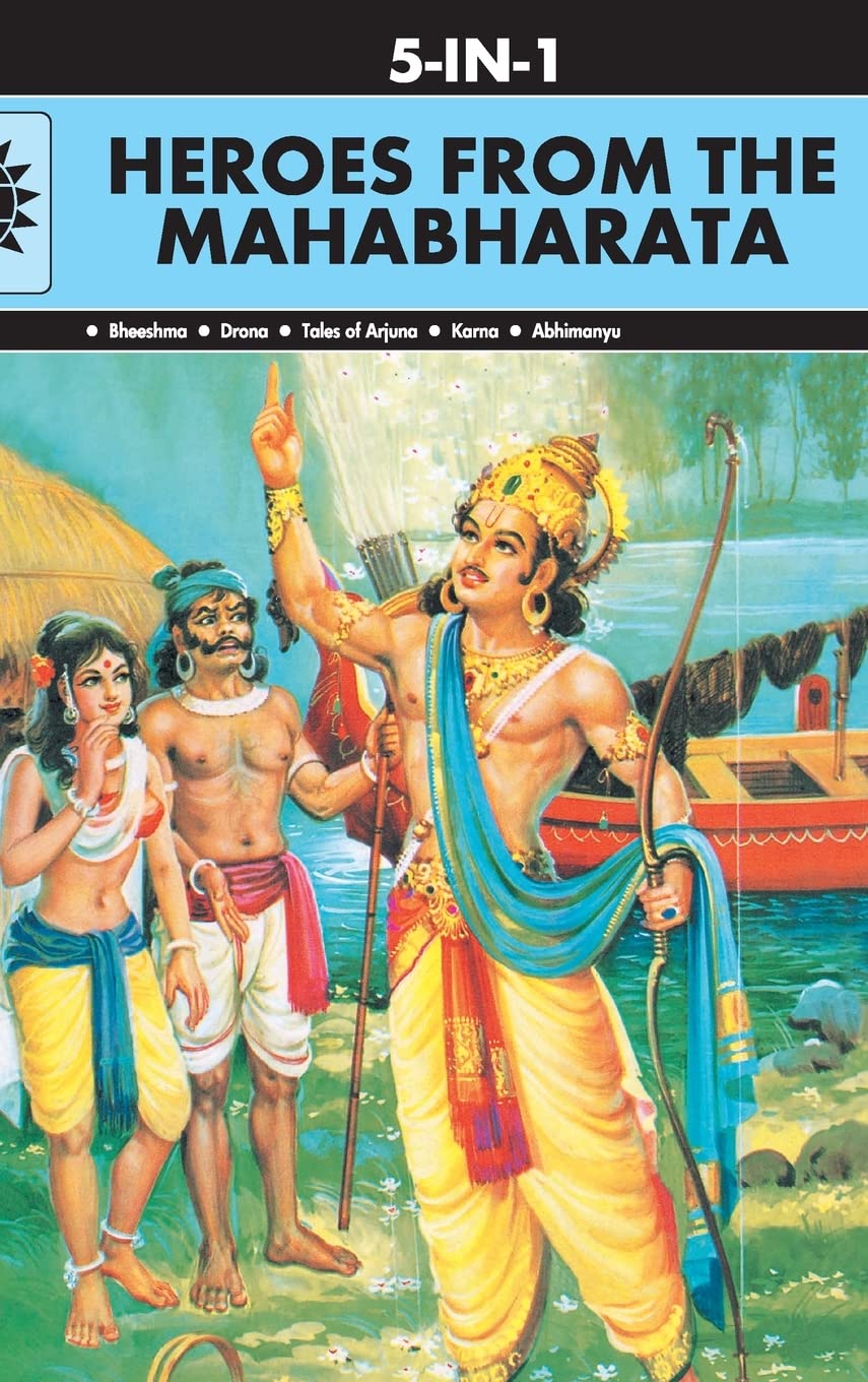 Heroes From the Mahabharata: 5 in 1  Amar Chitra Katha