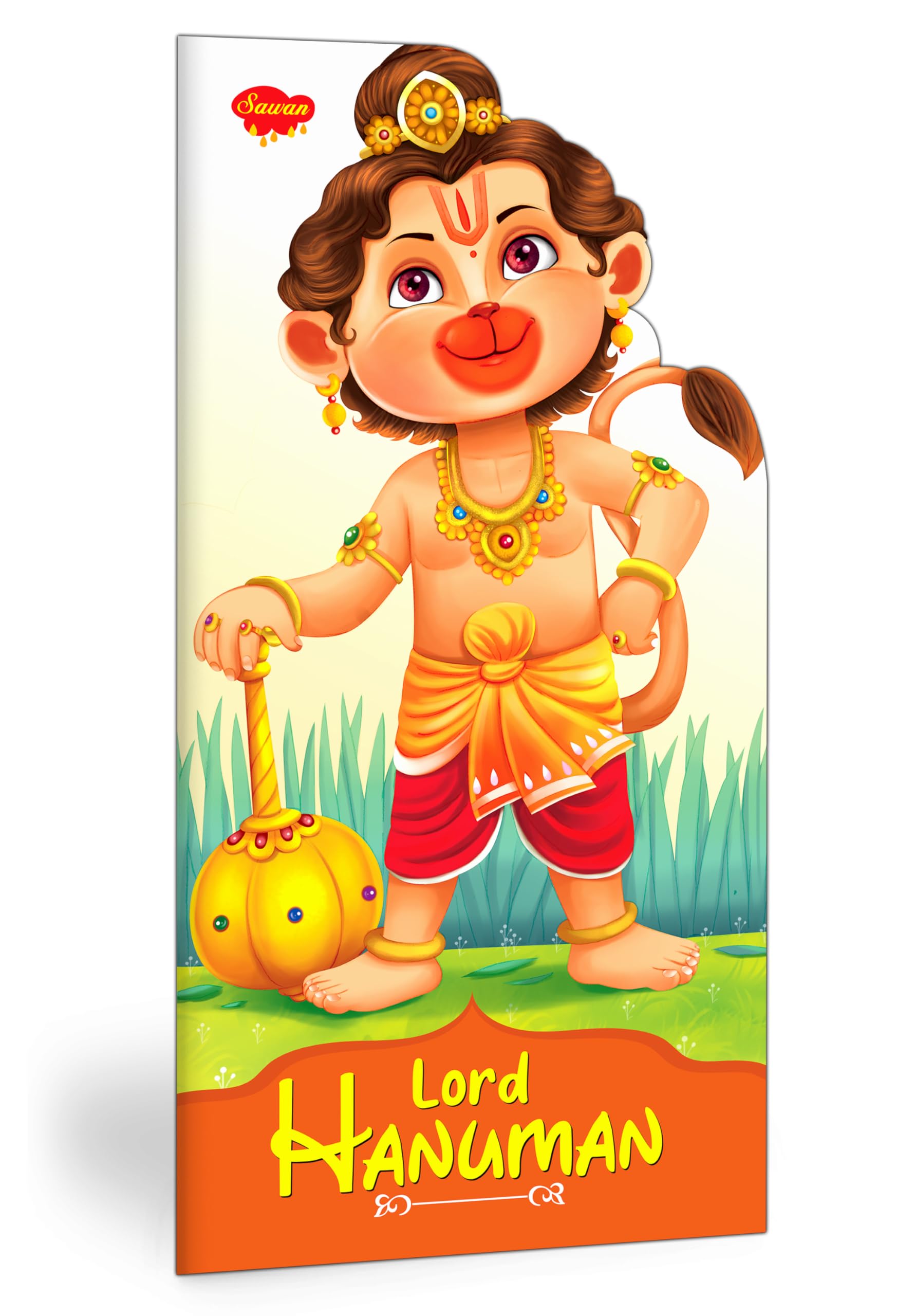 Lord Hanuman Illustrated Kids Book, 30 cm