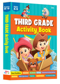 Third Grade Activity Book: 320 Pages of Practice for Ages 89  Grammar, Math Operations, Writing, Social Science, Geometry, Mea