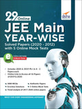 29 Online Jee Main YearWise Solved Papers (2020  2012) With 5 Online Mock Tests 3Rd Edition