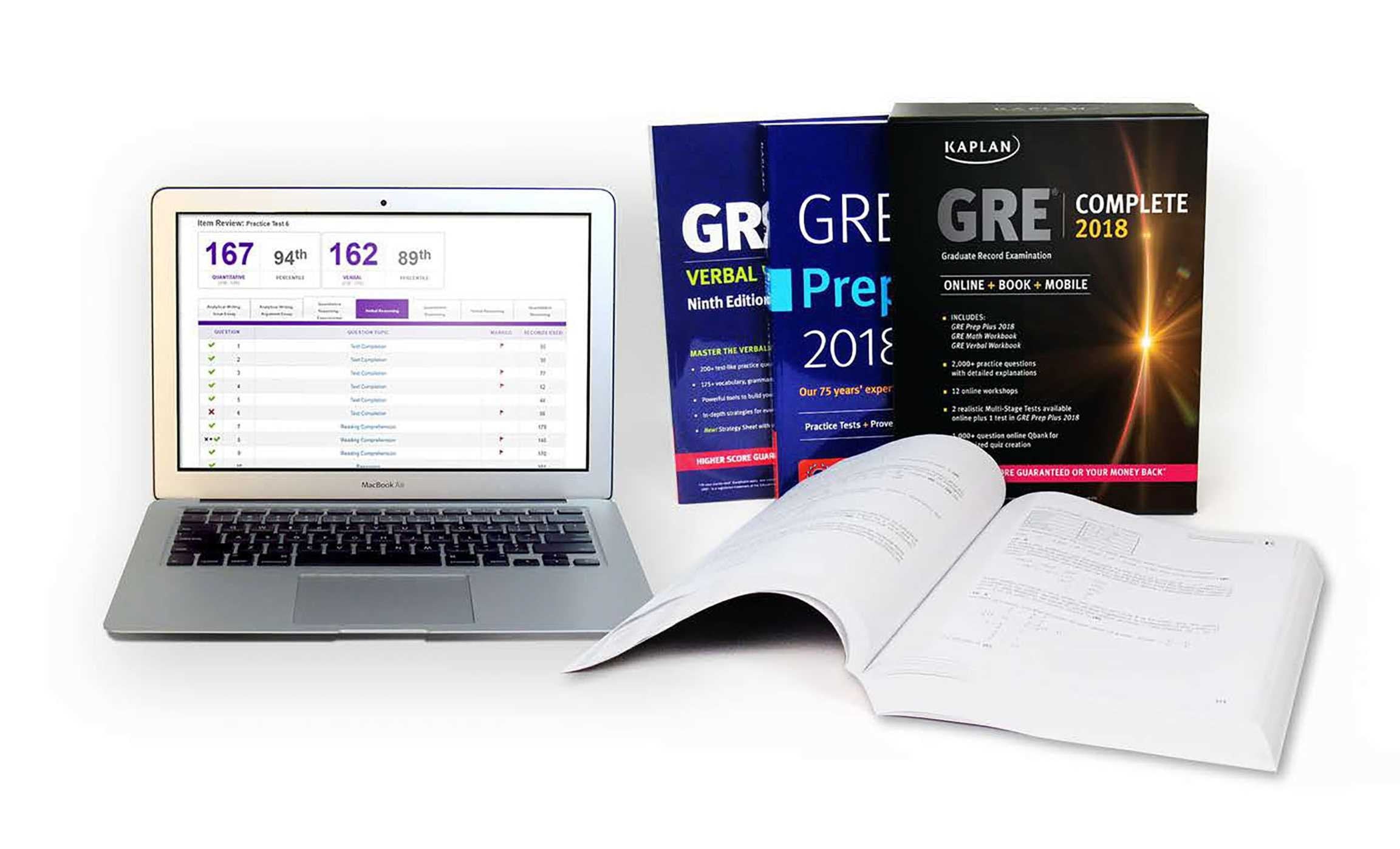 GRE Complete 2018: The Ultimate in Comprehensive SelfStudy for GRE (Kaplan Test Prep)