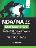 Nda/ Na 17 Years Mathematics TopicWise Solved Papers (2006  2022) 3Rd Edition