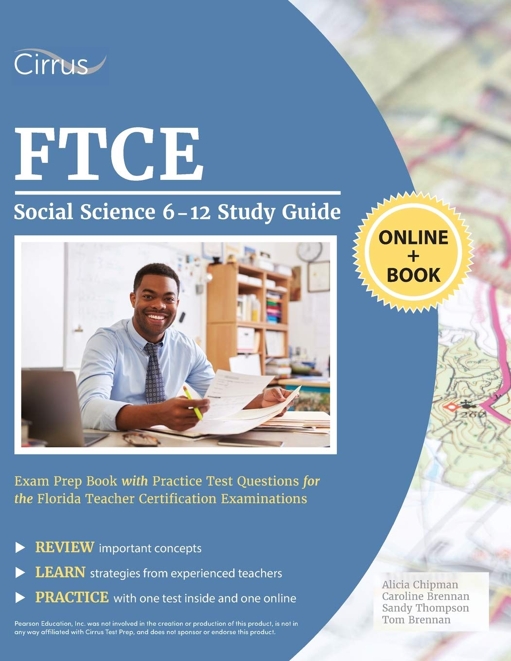 FTCE Social Science 612 Study Guide: Exam Prep Book with Practice Test Questions for the Florida Teacher Certification Examinat
