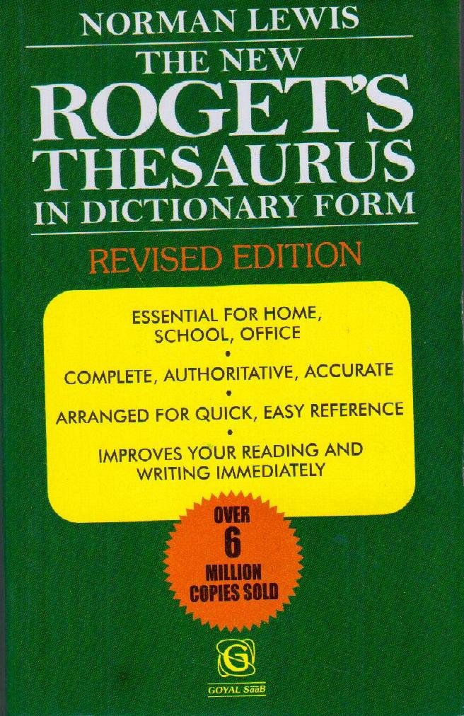 RogetS Thesaurus In Dictionary