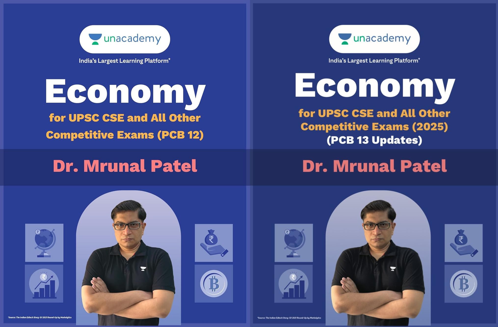 Dr. Mrunal PatelS Economy For Upsc Civil Services Examination And All Other Competitive Exams (Pcb 13) (Pcb 12 Book + Pcb 13 U
