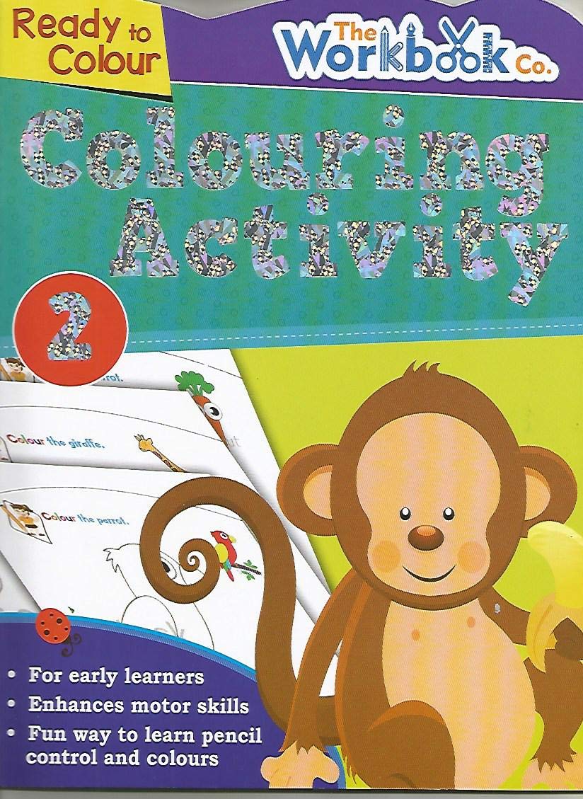 Ready to Colour Colouring Activity 2