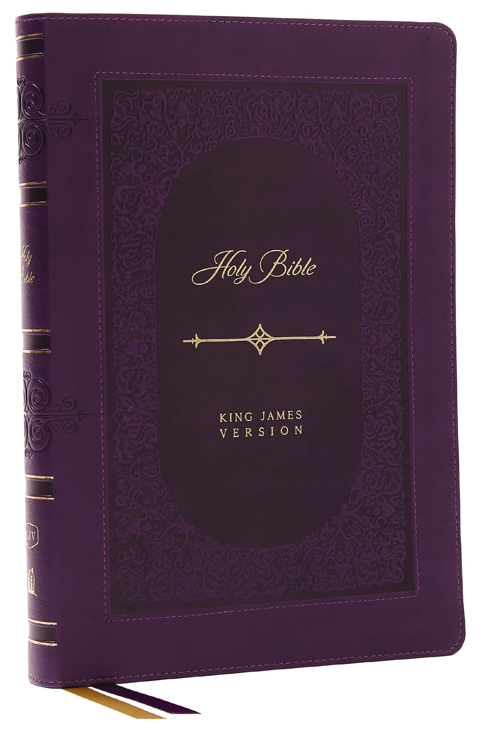 Kjv Bible: King James Version, Purple, Leathersoft, Giant Print Thinline, Red Letter, Comfort Print (Vintage)