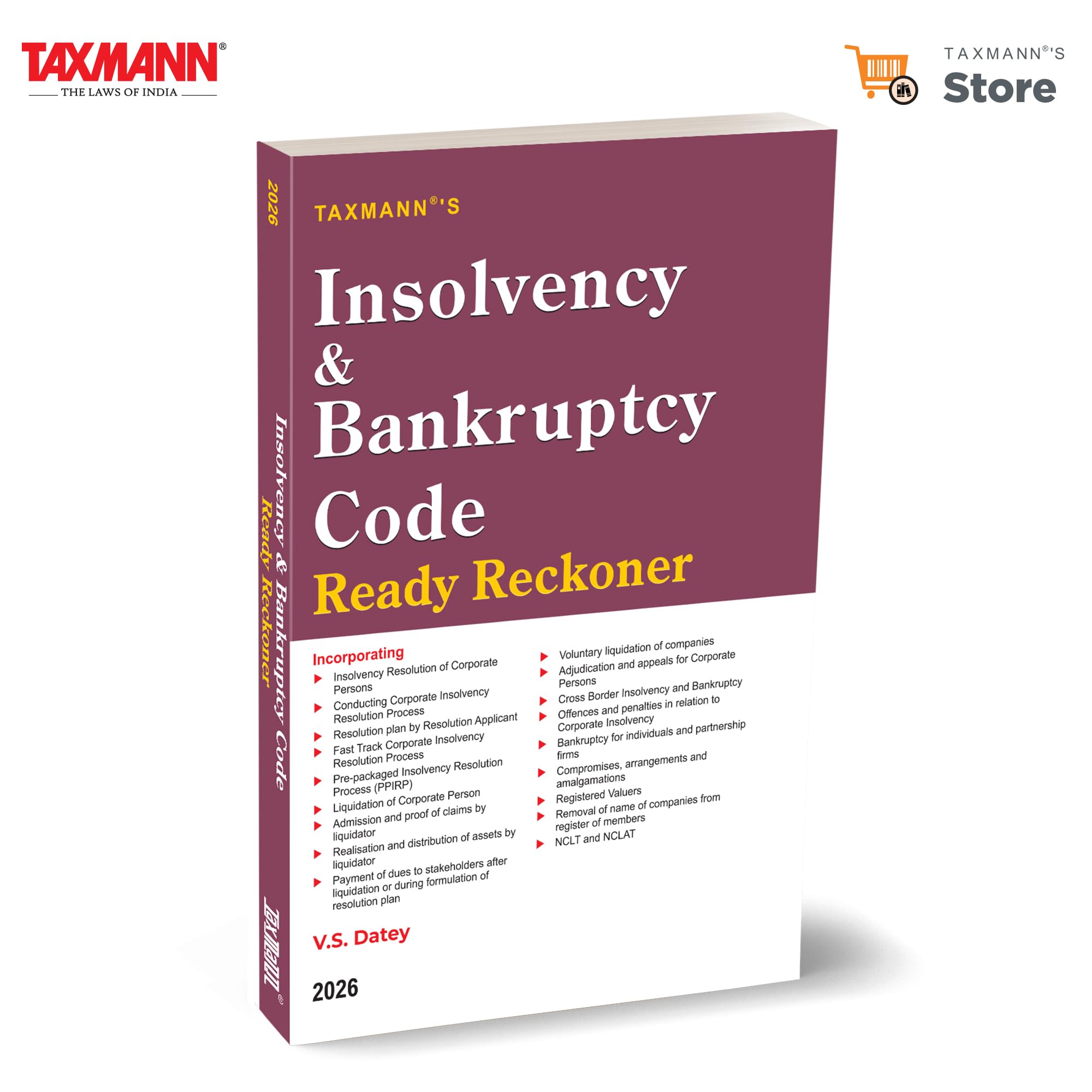 Taxmanns Insolvency and Bankruptcy Code Ready Reckoner  Practiceoriented ReferenceOffering Endtoend Coverage of Insolvenc