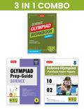 MTG Class8 National Science Olympiad (NSO) Workbook, PrepGuide & Previous Years Papers (PYQs) with Mock Test Paper (Set of 3 B