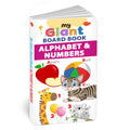 My Giant Board Book : Alphabet and Numbers  Board book for toddlers, Childrens learning book, Picture book for preschoolers