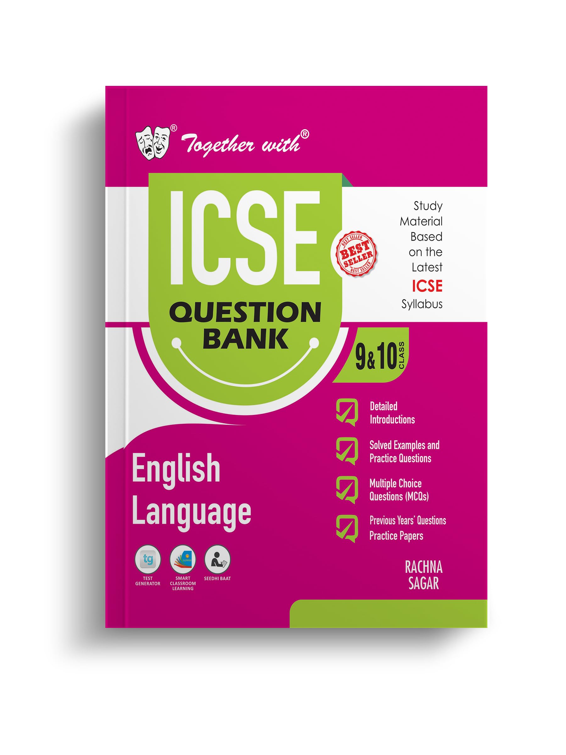 Together with ICSE Question Bank Class 9&10 English Language Exam 202425