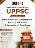 Uppsc (MssIi) Indian Polity & Governance, Social Justice And International Relations 1St Edition | Drishti Ias | Uttar Pradesh 