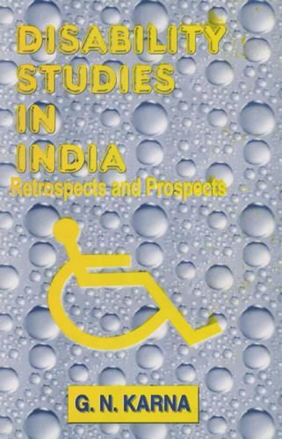 Disability Studies In India